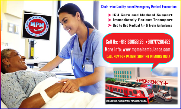 MPM train ambulance services in delhi 01