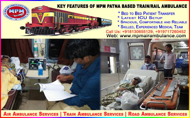 mpm air and train ambulance services in delhi 09